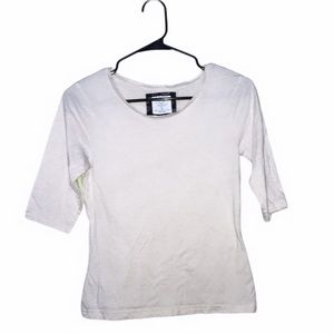 Mid Arm Length Basic Shirt